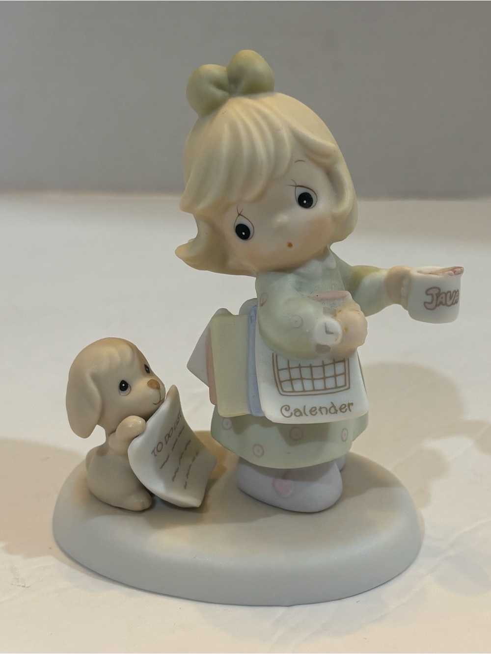 VINTAGE PRECIOUS MOMENTS “What Would I Do Without You” Porcelain Figurine